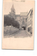 TRIEL - L'Eglise Et La Rue Galande - Très Bon état - Triel Sur Seine