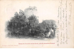 Ruines De L'enceinte De SAINT VERAIN Près Saint Amand En Puisaye - Très Bon état - Sonstige & Ohne Zuordnung