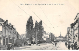 ROUBAIX - Rue Du Chemin De Fer Et Rue De La Gare - Très Bon état - Roubaix