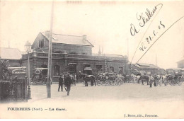 FOURMIES - La Gare - Très Bon état - Fourmies