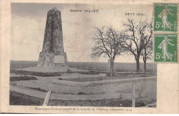 Guerre 1914 1918 - BETZ - Monument Commémoratif De La Bataille De L'Ourcq, Septembre 1914 - Très Bon état - Other & Unclassified