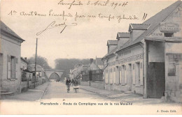 PIERREFONDS - Route De Compiègne Vue De La Rue Melaine - Très Bon état - Pierrefonds