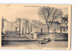 Les Grandes Inondations Du Midi 1930 - MOISSAC - Quai Du Canal - Très Bon état - Moissac