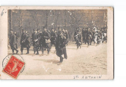 SAINT ANTONIN - Soldats - Carte Photo - état - Saint Antonin Noble Val