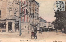 CHALONS SUR MARNE - Carrefour De La Gare - Très Bon état - Châlons-sur-Marne