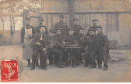 CAMP DE CHALONS - MOURMELON - Soldats - Carte Photo - état - Camp De Châlons - Mourmelon