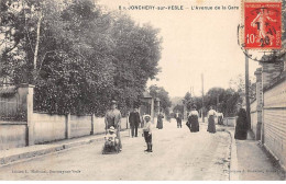 JONCHERY SUR VESLE - L'Avenue De La Gare - Très Bon état - Jonchery-sur-Vesle