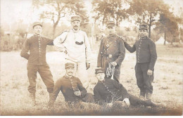 CAMP DE CHALONS - Soldats - Carte Photo - Photographe Létrange - Très Bon état - Camp De Châlons - Mourmelon