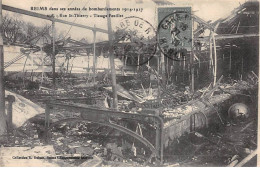REIMS Dans Ses Années De Bombardement 1914 1917 - Rue Saint Thierry - Tissage Feuillet - Très Bon état - Reims