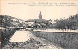 LA BOURBOULE Sous La Neige - La Dordogne - Les Quais - L'Eglise Et Le Boulevard De La République - Très Bon état - La Bourboule