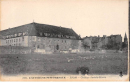 RIOM - Collége Sainte Marie - Très Bon état - Riom