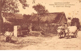 CHATEAU CHINON - Vieilles Chaumières Morvandelles - Le Départ Aux Champs - Très Bon état - Chateau Chinon