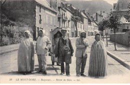 LE MONT DORE - Baigneurs - Retour Du Bain - Très Bon état - Le Mont Dore