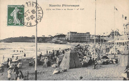 BIARRITZ Pittoresque - Jour De Fête à La Plage - Très Bon état - Biarritz