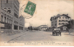 HENDAYE - Boulevard De La Plage - Le Casino Et L'Hôtel De La Plage - Très Bon état - Hendaye