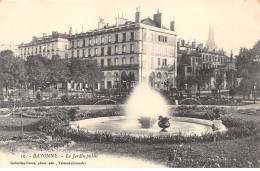 BAYONNE - Le Jardin Public - Très Bon état - Bayonne