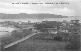 HENDAYE PLAGE - Panorama Et Vue Du Cap Figuier - Très Bon état - Hendaye