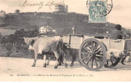 BIARRITZ - Le Château Du Baron De L'Espée Pris De La Route - Très Bon état - Biarritz