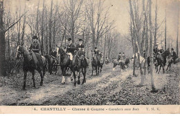 CHANTILLY - Chasse à Courre - Cavaliers Sous Bois - Très Bon état - Chantilly