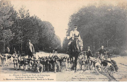 Chasse à Courre En Forêt De COMPIEGNE - Equipage Du Marquis De L'Aigle - Très Bon état - Compiegne