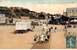 BOULOGNE SUR MER - Le Calvaire - Vue De La Plage - Très Bon état - Boulogne Sur Mer