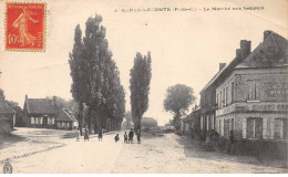 AVESNES LE COMTE - Le Marché Aux Bestiaux - état - Avesnes Le Comte