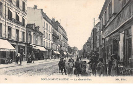 BOULOGNE SUR SEINE - La Grande Rue - Très Bon état - Boulogne Sur Mer