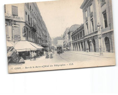 LYON - Rue De La Barre Et Hôtel Des Télégraphes - Très Bon état - Sonstige & Ohne Zuordnung