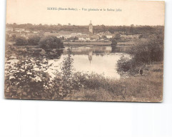 SOING - Vue Générale Et La Saône Jolie - Très Bon état - Sonstige & Ohne Zuordnung