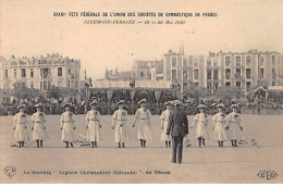 CLERMONT FERRAND - Mai 1907 - Fête Fédérale De L'Union Des Sociétés De Gymnastique De France - Très Bon état - Clermont Ferrand