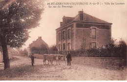 SAINT GERVAIS D'AUVERGNE - Villa Des Lauriers - La Rue Du Patronage - Très Bon état - Saint Gervais D'Auvergne