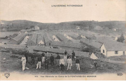 Vue Générale Du Camp De La FONTAINE DU BERGER - Très Bon état - Sonstige & Ohne Zuordnung