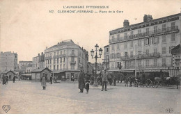 CLERMONT FERRAND - Place De La Gare - Très Bon état - Clermont Ferrand