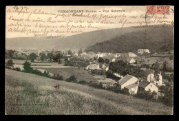 25 - VERMONDANS - VUE GENERALE - Autres & Non Classés