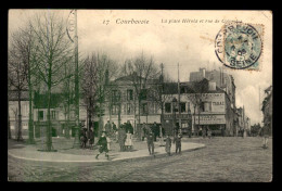 92 - COURBEVOIE - LA PLACE HEROLD ET RUE DE COLOMBES - Courbevoie