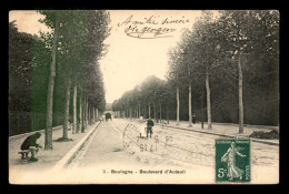 92 - BOULOGNE - BOULEVARD D'AUTEUIL - Boulogne Billancourt