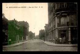 92 - BOULOGNE - RUE DE L'EST - PATISSERIE - Boulogne Billancourt