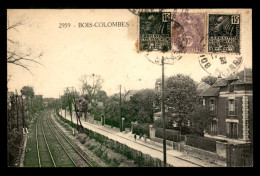 92 - BOIS-COLOMBES - VUE SUR LA LIGNE DE CHEMIN DE FER - Andere & Zonder Classificatie