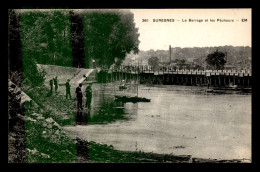 92 - SURESNES - LE BARRAGE ET LES PECHEURS A LA LIGNE - Suresnes