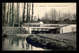 91 - LONGJUMEAU - LE PONT DU TRAMWAY SUR L'YVETTE - Longjumeau