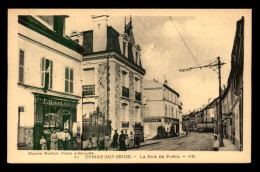 93 - EPINAY-SUR-SEINE - LA RUE DE PARIS - Autres & Non Classés