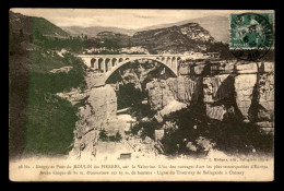 01 - PONT DU MOULIN DES PIERRES SUR LA VALSERINE - LIGNE DU TRAMWAY BELLEGARDE-CHEZERY - Unclassified