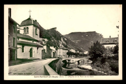 01 - ST-RAMBERT-EN-BUGEY - L'EGLISE ET LE PONT DE LA GARE - Unclassified