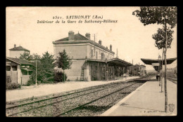 01 - SATHONAY - LES QUAIS DE LA GARE DE CHEMIN DE FER DE SATHONAY-RILLIEUX - Unclassified