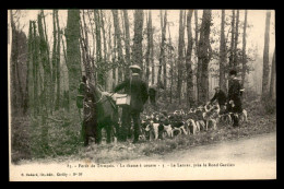 03 - FORET DE TRONCAIS - LA CHASSE A COURRE - LE LANCER PRES LE ROND GARDIEN - Other & Unclassified