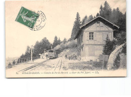 AIX LES BAINS - Chemin De Fer Du Revard - Gare Du Pré Japert - Très Bon état - Aix Les Bains