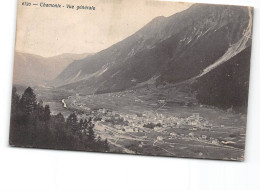 CHAMONIX - Vue Générale - Très Bon état - Chamonix-Mont-Blanc