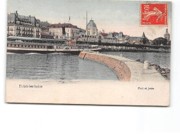 EVIAN LES BAINS - Port Et Jetée - Très Bon état - Evian-les-Bains