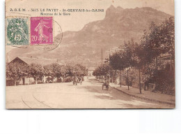 LE FAYET - SAINT GERVAIS LES BAINS - Avenue De La Gare - état - Saint-Gervais-les-Bains