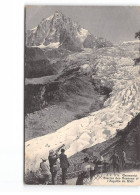 CHAMONIX - Glacier Des Bossons Et L'Aiguille Du Midi - Très Bon état - Chamonix-Mont-Blanc